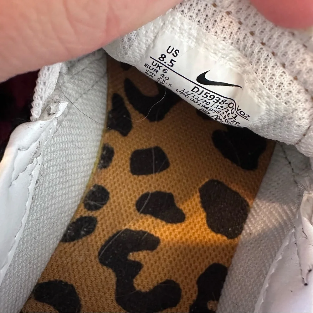 Nike Leopard Print Flats